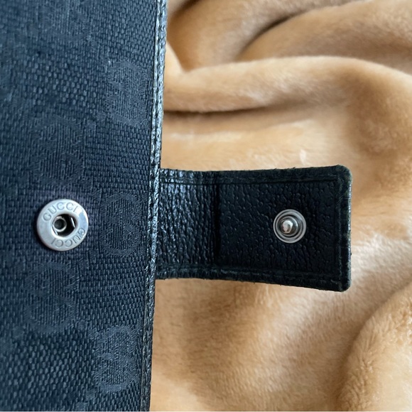 Gucci black monogram canvas long wallet - Picture 5 of 14